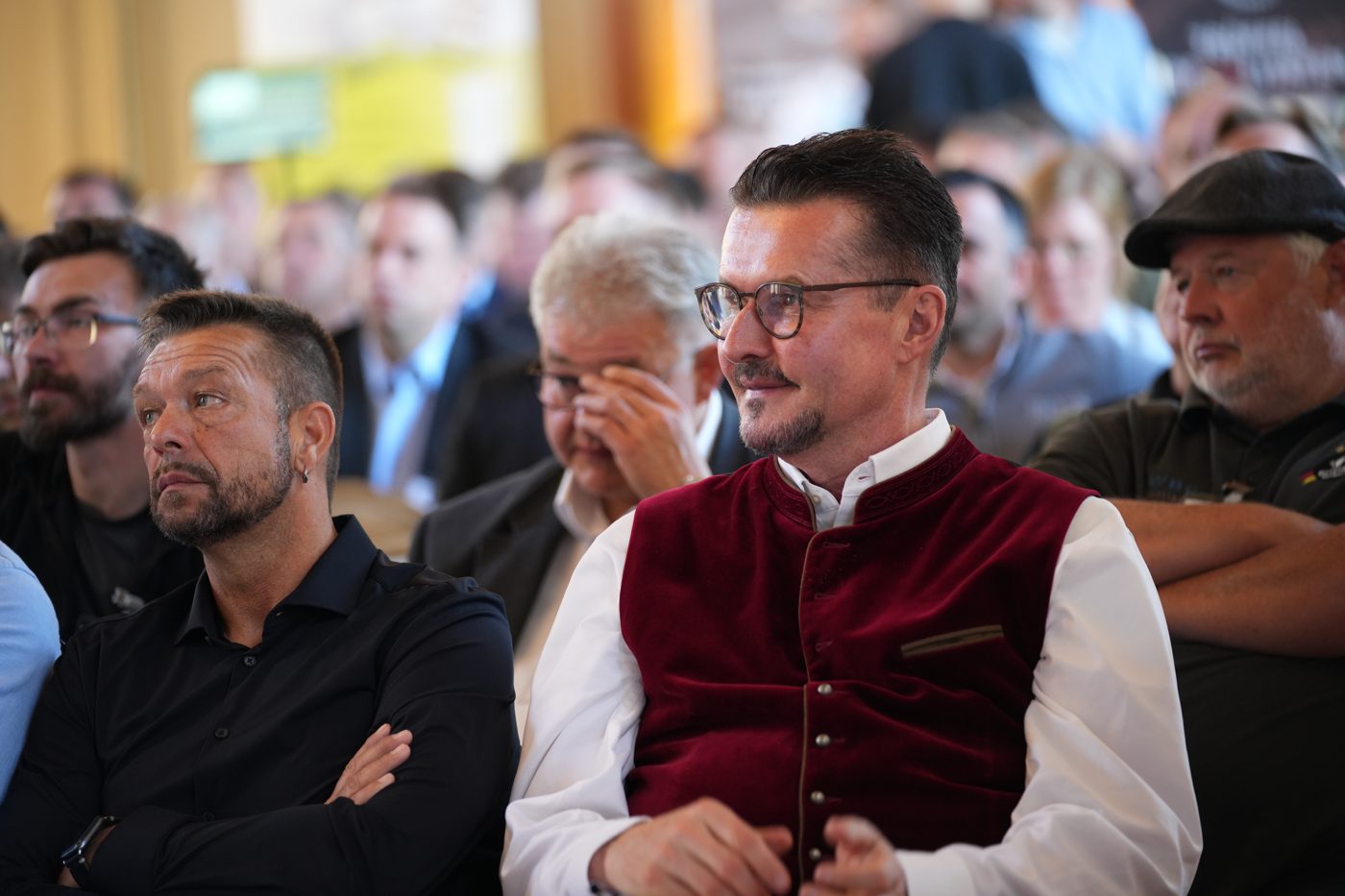 Fritz Gempel im Publikum